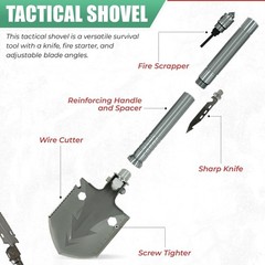 All-in-One 75-Piece Survival Gear Kit: Essential Tools for Outdoor Adventures