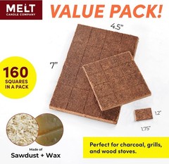 Campfire Grill Starters – 160 pcs Weather-Resistant Sticks