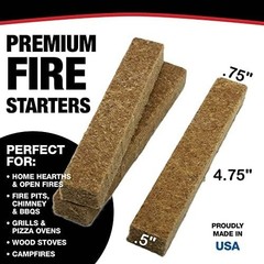 TRULite 20 Natural Fire Starters – Hassle-Free Lighting for Home & Campsites