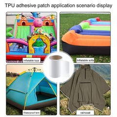TPU Repair Tape Tent Transparent Waterproof Multi-Use Patch for Pool Tent Repair