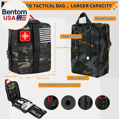 Survival Kit, Gifts for Men Women Teen Boys, 252 Pcs Survival Gear and Equipment