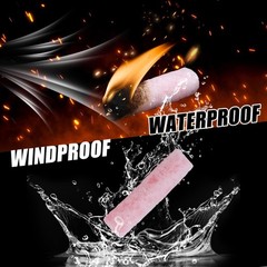 30 Pack Waterproof Fire Starters with 5+ Minute Burn for Camping, Emergency, …