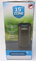 THERMACELL Patio Scent Free Mosquito Protection Repeller 15ft Zone Graphite NEW