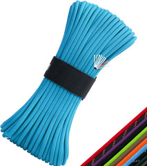 Survival Paracord 550 Fire Paracord Survivor Cord Nlyon Rope 10 Strands US