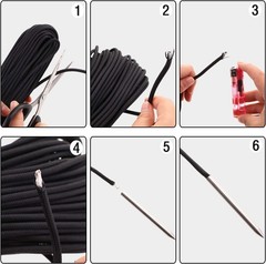 Paracord Stitching Tool Set 6 Piece New