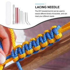 Knitting Needle Set Work Travel Weaving Easy Thread Sewing Needles