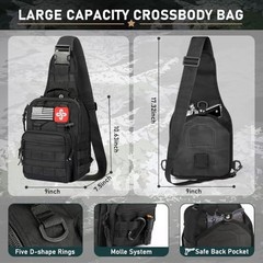 Survival Kit, 262Pcs Survival Gear and Supplies with First Aid Kit Pouch and Cro