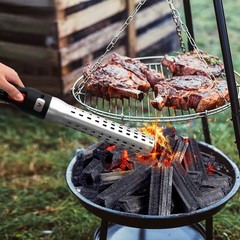 Electric Charcoal Fire Starter Lighter for Big Green Egg Smokers BBQ Grills Wood