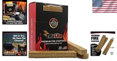 TRULite 20 Natural Fire Starters – Hassle-Free Lighting for Home & Campsites