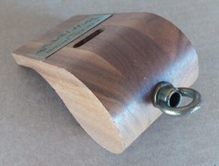 Benjor Vintage Solid Walnut Desk Decor Whistle Gift For Him