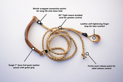 🔥Paracord shepherd 30″ sling SlingStar PRO