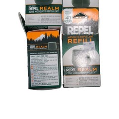 Repel Realm Zone Mosquito Repellent Refills – Refill 4 Pack Bundle Lot BRAND NEW