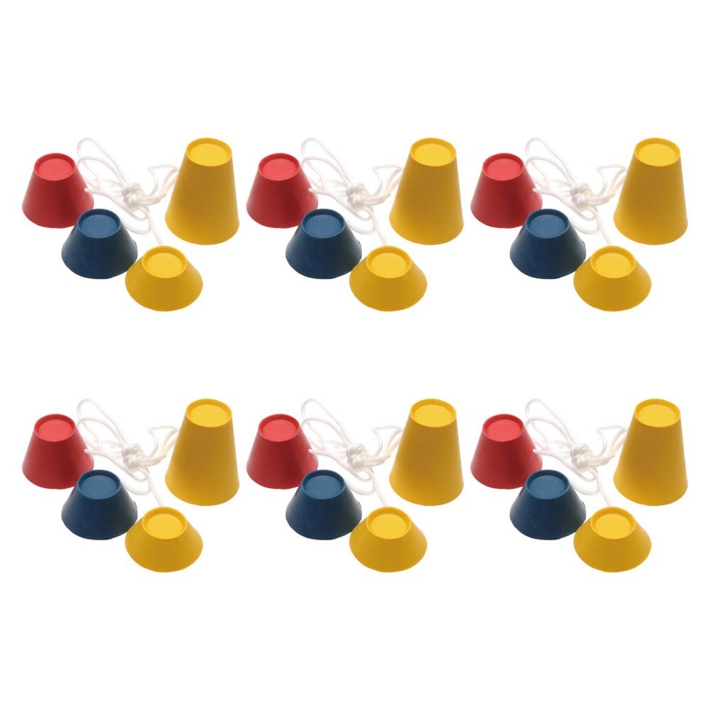 6 Set Golf Rubber Tees Driving Range Indoor Simulator Hitting Mats Holder Cute
