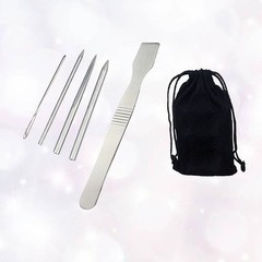 1 Set Reusable Silver Paracord Lacing Needle Set for DIY Jewelry Accessories