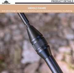 Pocket Bellows Fire Bellows Stainless Steel Camping Blow Fire Tube by Mouth Tele