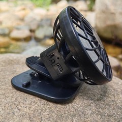 Hat Fan For Camping For Hot Weather Wide Brim Compatibility Plastic Material