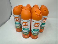 Lot of 10 OFF Family Care Insect Repellent Spray Smooth & Dry Powder Formula 6oz