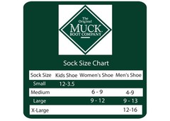 MUCK Boot Youth Boys Girls Heavyweight Merino Wool Blend Small, Olive Camo