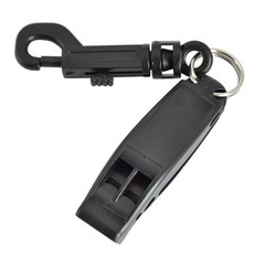 Camping Hiking Survival Whistle with Secure Lanyard Opening for Easy Carry