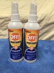 Lot Of 2- OFF! Defense Insect Repellent Spritz with Picaridin 4 Oz Each