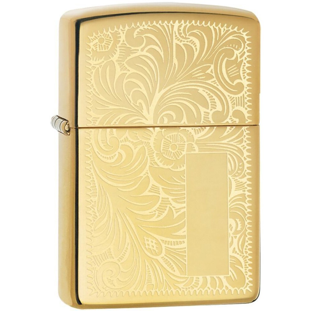 Zippo High Polished Brass Venetian Pocket Lighter