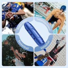 Shenglong Electronic Whistle with 3 Tones & 3 High Volume Settings – Blue