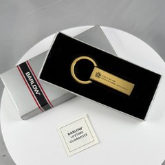 NYS DCJS Barlow Safety Whistle Keychain NY Criminal Justice Services w Gift Box