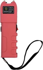 Pink Stun Gun Flashlight for Women Safety Rechargeable 6″