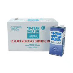 10-Year Shelf Life Aqua Literz 1 L (12-Pack)