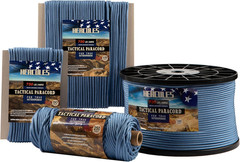 750Lb Paracord 4Mm 11 Strands Tactical Parachute Cord, 50′ 100′ 250′ 1000′ Utili