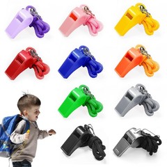 Pipe, 10 pieces, referee pipes, sport pipes color mix
