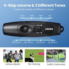 Electronic Whistle with USB Charging, 3 Tone & 3 High Volume Whistle
