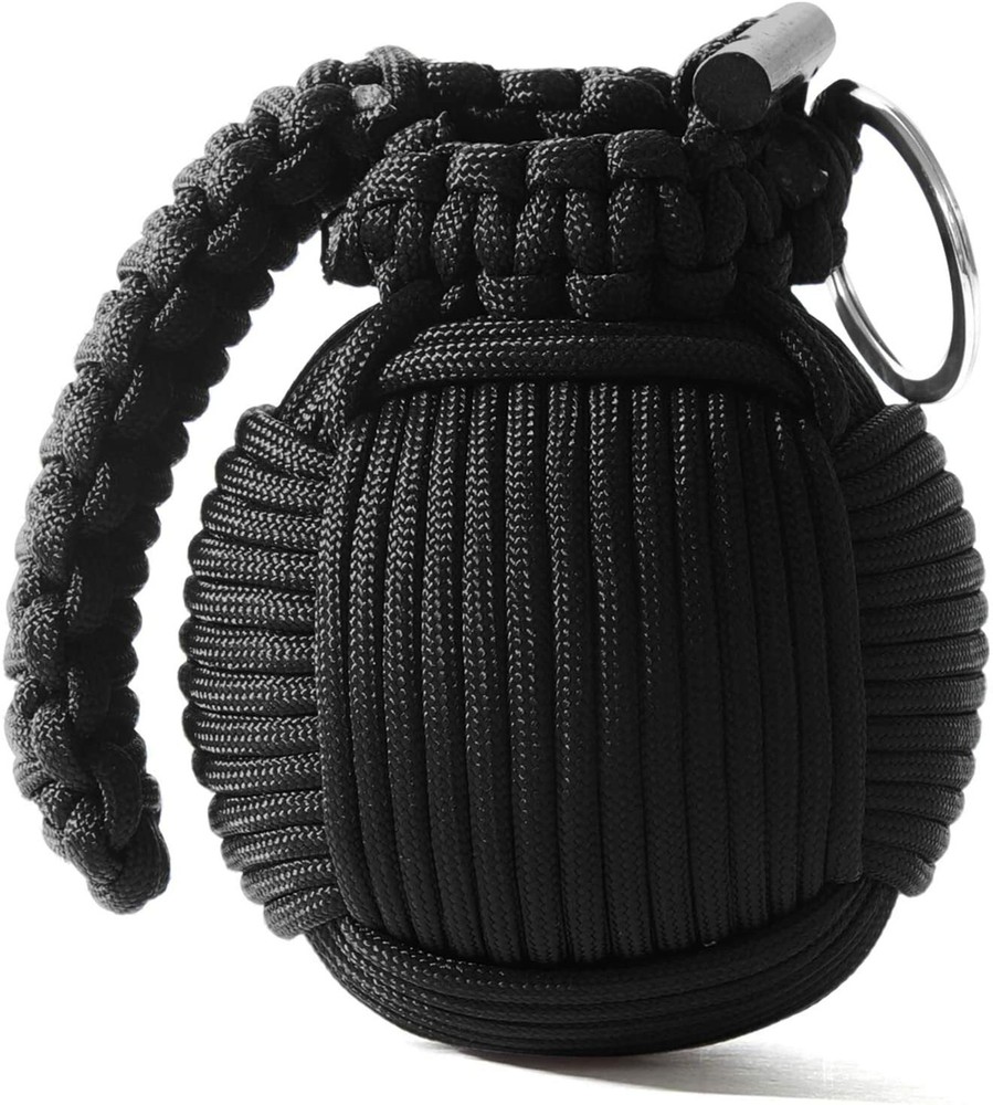 Paracord Grenade Survival Kit 48 Tools Emergency Camping Hiking Climbing Supply