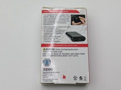 Zippo Black HeatBank 3 Rechargeable Hand Warmer Power Bank Cell Phone Charger