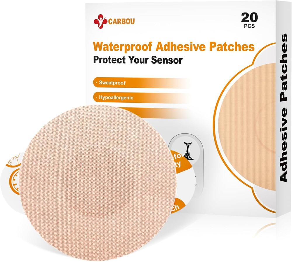 Freestyle Libre 2/3 Sensor Covers,20PCS Freestyle Adhesive Patches Waterproof CG