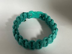 Teal Paracord Bracelet