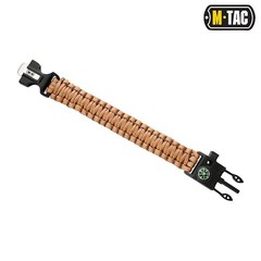 Survival Paracord Bracelet – Cord 12 ft (144 Inch) – Medium Set of 3 Orange