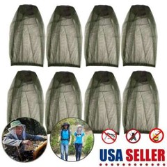 Anti-Mosquito Bug Bee Insect Head Net Hat Cap Sun Protection Fishing Hiking Lots