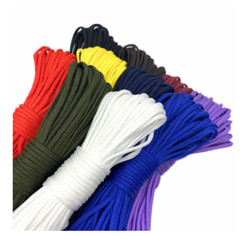 Paracord 550 Parachute Cord Lanyard Rope Mil Spec Type III 7Strand Outdoor Climb
