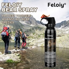 Feloiy Bear Spray 16oz with 1 Pack Free peper spray 1/2oz