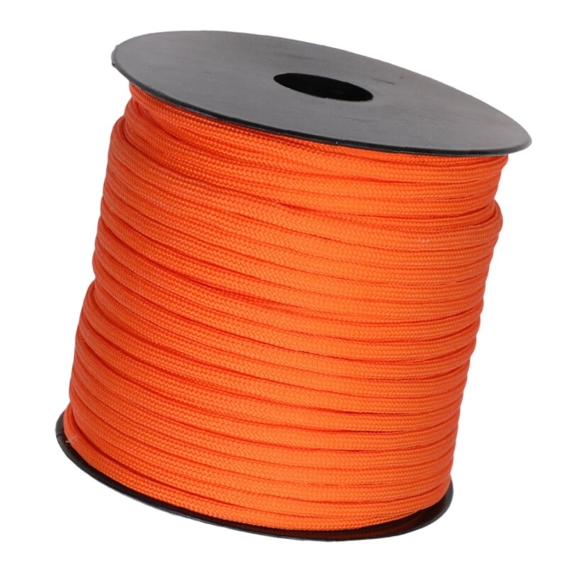 Camping Tent Canopies Rope 9 Cores 4mm Umbrellas Rope for Outdoor Travel, Hiking