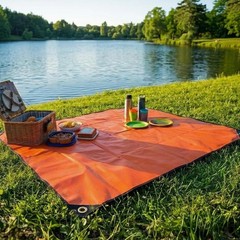 2 Pack Upgrade Survival Blanket – Insulated Thermal Reflective Tarp – 60″ x 82″.