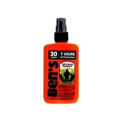 Ben’s Tick & Insect Repellent 30% Deet, Orange, 3.4 Ounce – 6 Pack
