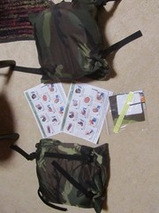 NWT Iguana Bed Net System M81 Woodland Camo Bug Net Pop Up Tent