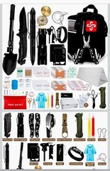 238Pcs Emergency Survival Kit and First Aid Kit