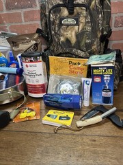 Emergency Survival Kit Camping Disaster EarthQuake Bug-Out Smith Wesson Knife