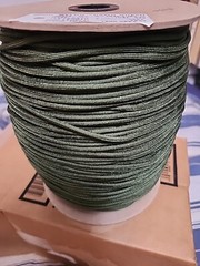 Green 550 Para-cord Mil Spec Type III 7 strand paracord 10-1200 ft