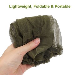 Mosquito Net Anti Bug Head Netting Hiking Fishing Mesh Face Protect Cover 1~12X