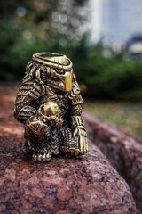 Predator Bead Brass Paracord EDC Lanyard Knife Bead Handmade