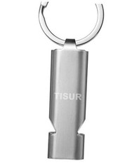 Loud Emergency Whistles,130db+ Lifeguard Safety Whistle Stainless (1-pack)